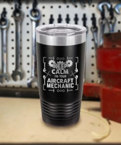 Keep Calm Engraved Tumbler 20oz