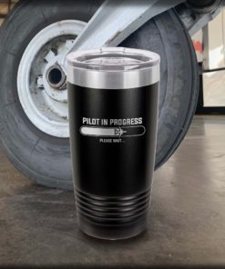 Pilot In Progress Engraved Tumbler 20oz