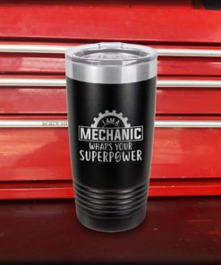 What Is Your Superpower Engraved Tumbler 20oz