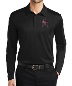 Silk Touch Performance Long Sleeve Polo - Patriots Jet Team