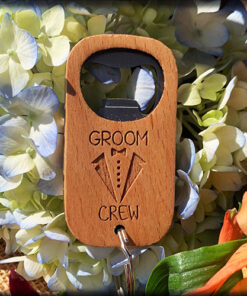 Wooden Keychain Bottle Opener